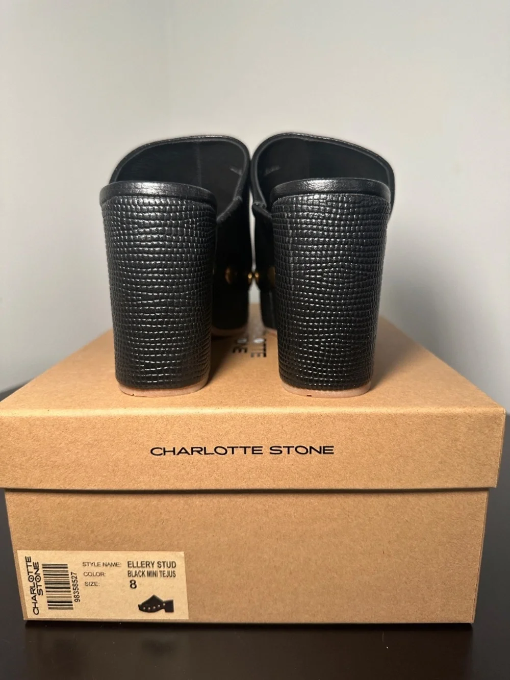 Charlotte Stone Ellery Platform - Size 8